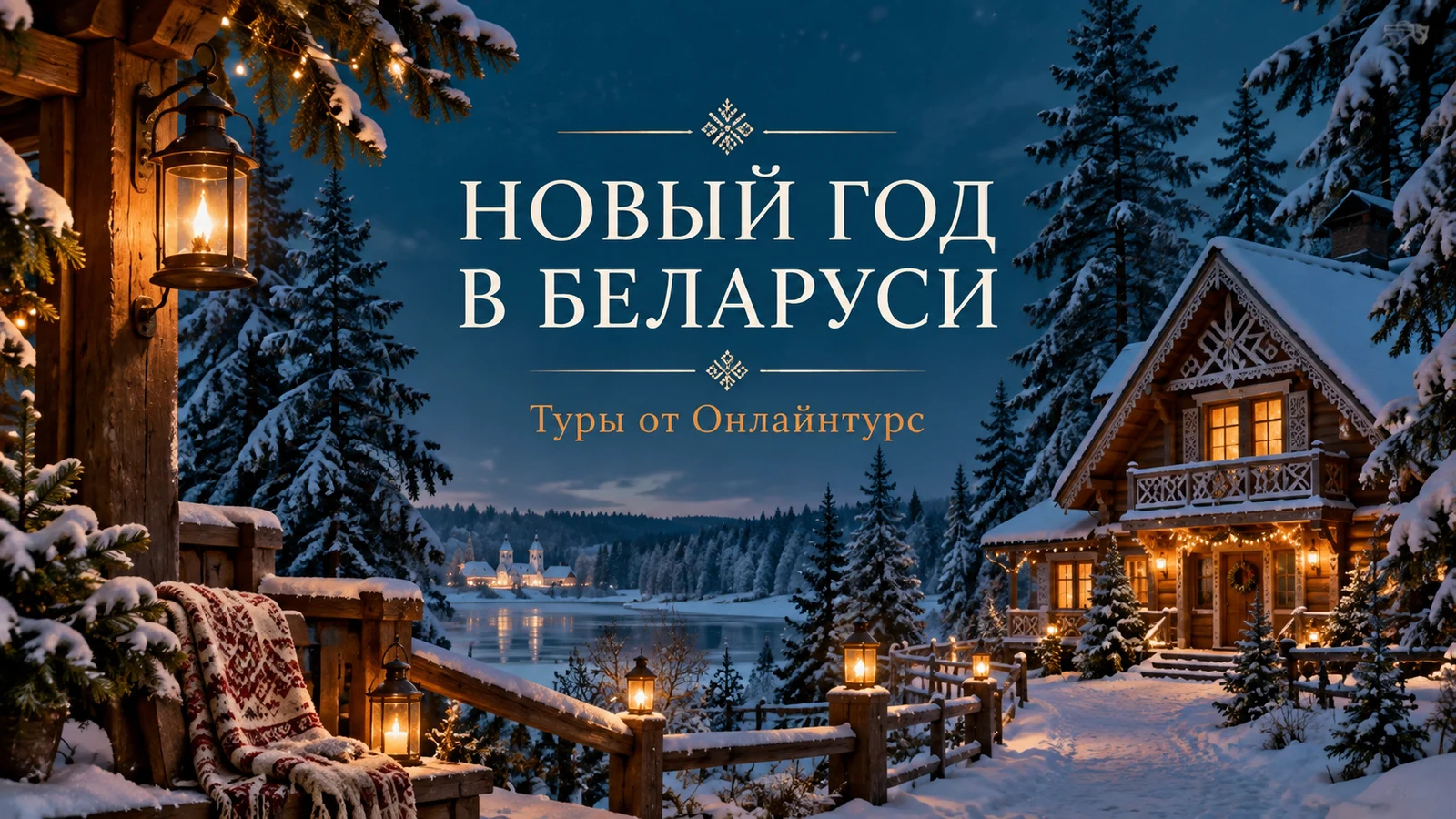 НОВЫЙ ГОД В БЕЛАРУСИ — праздничная иллюстрация