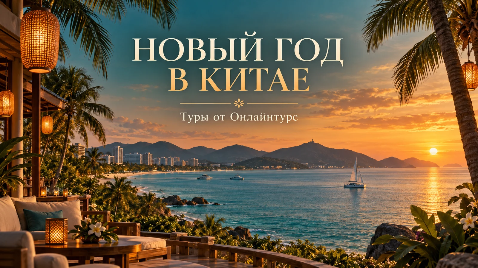 НОВЫЙ ГОД В КИТАЕ — праздничная иллюстрация