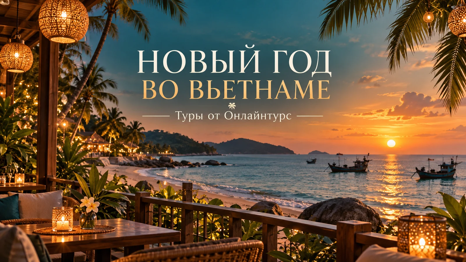 НОВЫЙ ГОД ВО ВЬЕТНАМЕ — праздничная иллюстрация